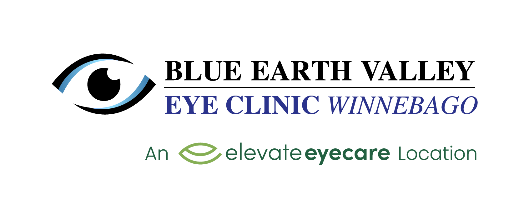 Blue-Earth-Valley-Eye-Clinic-Winnebago Logo