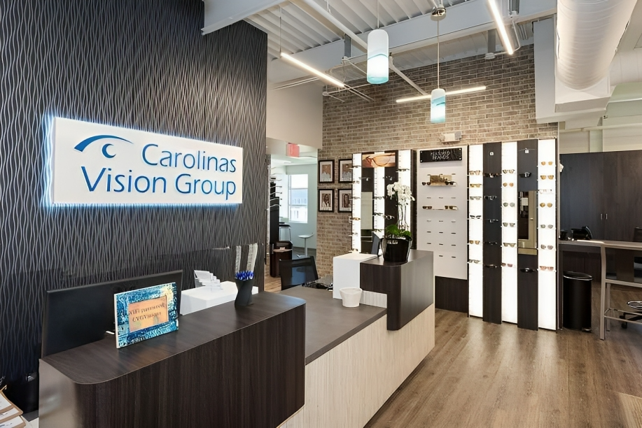 Carolinas Vision Group office interior